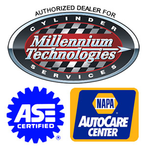 Auto repair services logos
